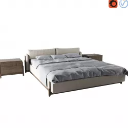 Ash Set-Bed  3D model