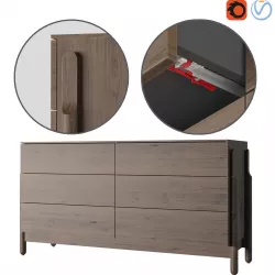 Ash Set-Drawer 3D model