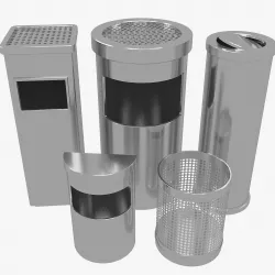 Ashtray Bin 3D model