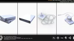 Atari Electronic Parts 3D model