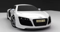 Audi R8 3D model