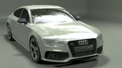 Audi RS7 Sportback 2013  3D model