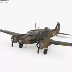Avro Anson 3D model