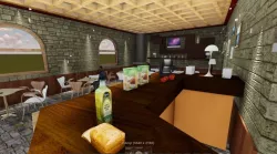 bar interior 3D model