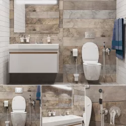 Bathroom set part 1 3D model