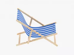 Beach Chair 3D model