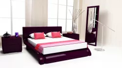 bed room 3D model Low-poly  3D model