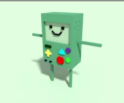 Beemo voxel model 3D model