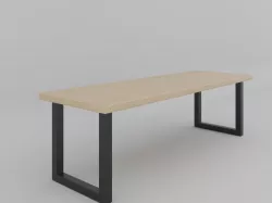 Bench 3d model exterior 3D model