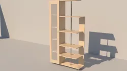 bookshelf 3D model