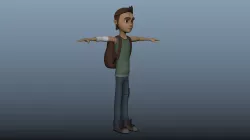Boy Character 3D model