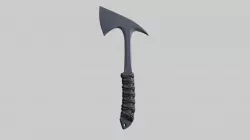 Browning Tomahawk Low-poly PBR 3D Model Low-poly  3D model