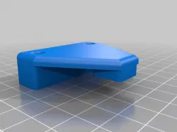 Caravan split door striker