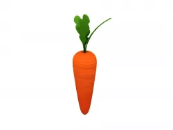 Carrot 3D model