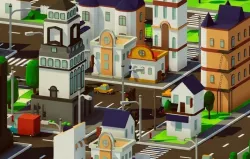 Cartoon City - Low Poly Assets Low-poly  3D model