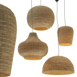 Chandeliers Rotang Set 3D model