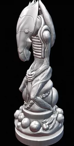 Chess Queen 3D model