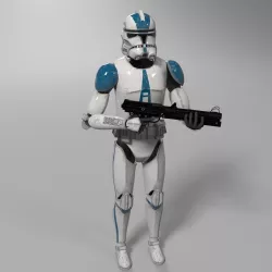 Clone Trooper with gun 3D model