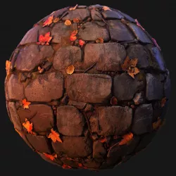 Cobblestone Ground Texture