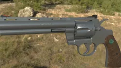 Colt Python Low-poly  3D model