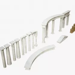 Column Pack 3D model