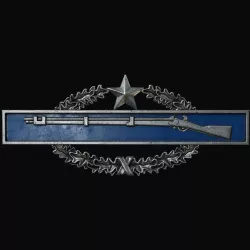 Combat Infantryman Badge Low-poly  3D model
