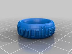 Communitere Text Ring/Bracelet/Crown Thing