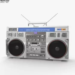 Conion C-100F Boombox 3D model