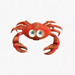 Crab LowPoly Low-poly  3D model