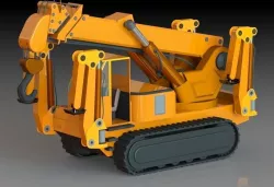 Crane 3D model