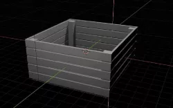 Crate 3D model