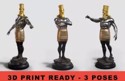 Daniel 2 Statue 3 in 1 pose Combo collection King Nebuchadnezzar 