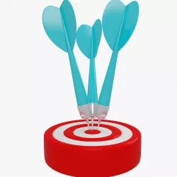 Darts 3d Modeling 3D model