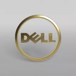 DELL Logo 02 3D model
