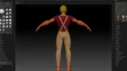 Download Character Stylized Base Mesh - Gowin - ZBrush 2019 3D model