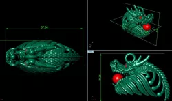 DRAGON 3D model