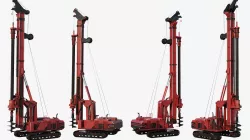 Drilling Rig Game Ready Low-poly  3D model
