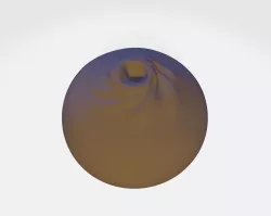 Dumpling 3D model