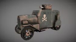 Ehrhadt E-V4 Low-poly  3D model