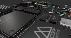 Electronic components kit 3D model