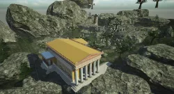 Erechtheion Low-poly  3D model