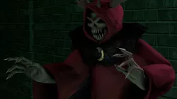 Evil Horned King Low-poly  3D model