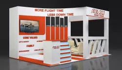 exhibition stall 3D model