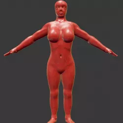 Female Body Sculpt 3D model