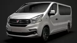 Fiat Talento Minibus SpaceClass LWB 2020 3D model