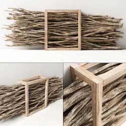 Fire wood 3D model