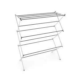 Foldable Clothes Drying Laundry Rack 3D model