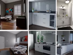Furnished House Interior 3D model