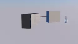 futuristick split system 3D model