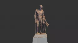 Gandhi by Harish  Talim Low-poly  3D model